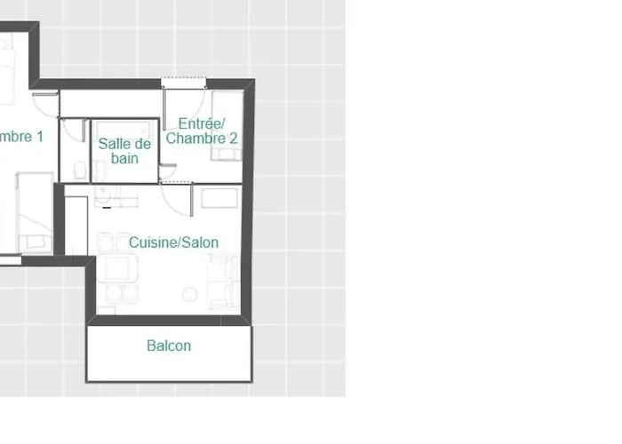 Apartment Pleiades , 5 P, 1 Grande Chambre, Un Coin Montagne Et Place De Parking , Belle Vue Les Deux Alpes